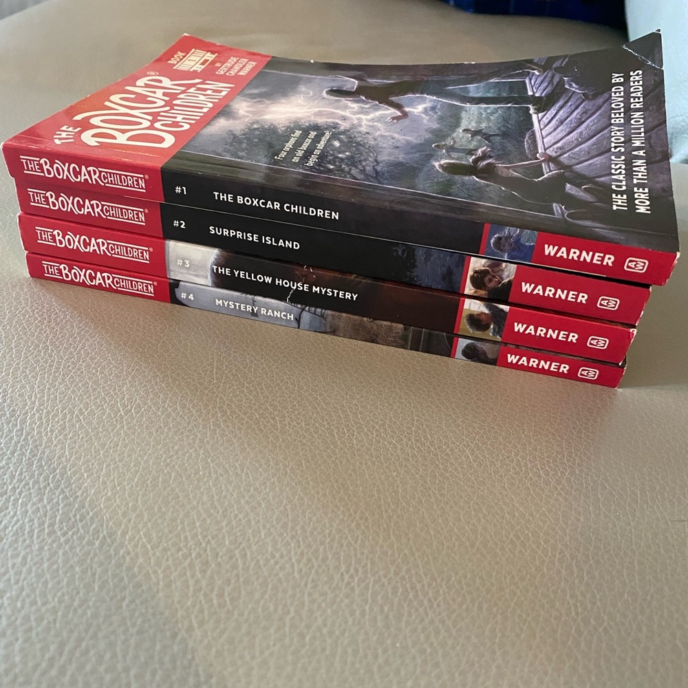 The Boxcar Children Books 1-4.